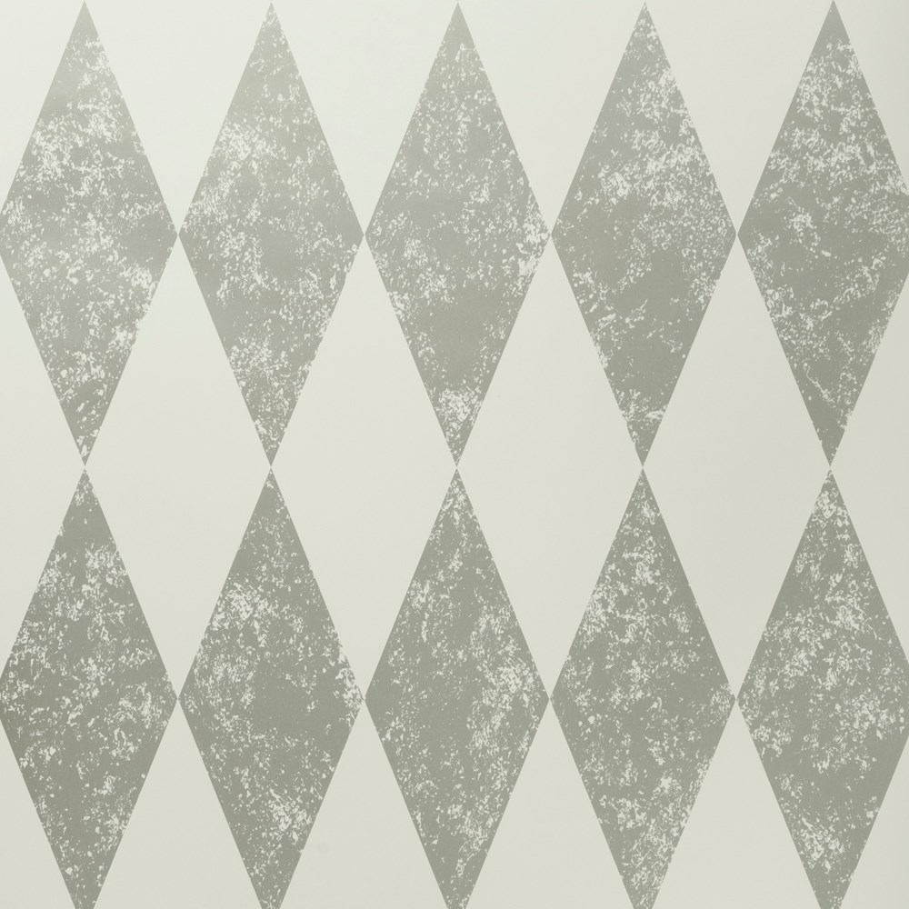 Tortola Wallpaper W0087 03 by Clarke and Clarke in Nickel Grey